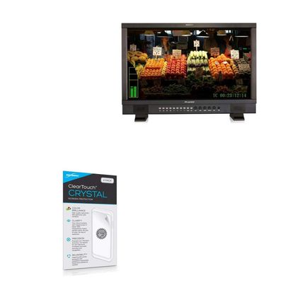 BoxWave Screen Protector Compatible with JVC DT-X24H - ClearTouch Crystal (2-Pack), HD Film Skin - Shields from Scratches