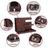 Wood Phone Docking Station for Men - Wooden Nightstand Organizer - Personalized Idea for Him, Husband, Boyfriend, Dad, Son, Boss, Colleague - Perfect for Anniversary, Birthday, Christmas, Fathers Day view 2