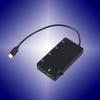 01 4 Port OTG Cable Adapter, 4 Port Micro USB Hub USB2.0 OTG Extension Adapter Charging Cable for Smartphone and Tablet Cable Converter 4 Port USB 2.0 Data Hub view 4