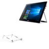 BoxWave Stand and Mount Compatible with Acer Switch Alpha 12 (SA5-271) - Pocket Aluminum Stand 3-in-1, Portable Multi Angle Viewing Riser - Metallic Silver view 1