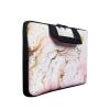 11" 11.6" 12" 12.1" 12.5" inch Laptop Carrying Bag Chromebook Case Notebook Ultrabook Bag Tablet Cover Neoprene Sleeve Fit Apple MacBook Air Samsung Google Acer HP DELL Lenovo Asus (Pink Marble) view 4