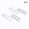 Aicosineg Sliver Aluminum Alloy Air Vents Small Rectangle Ventilation Grille Louvered Grill Covers Square Air Grilles Registers for Kitchen Sink Wardrobe Shoes Cabinet (4Pcs 5.90x1.97in(L x W)) view 2