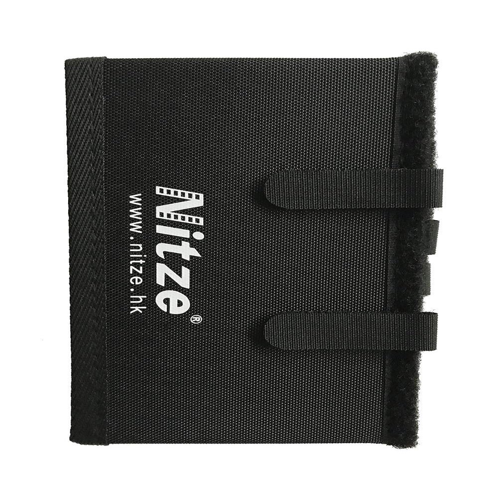 Nitze Nylon Sun-Hood compatible with Atomos Ninja V+,SHINOBI 5,Portkeys BM5 WR /BM5III/BMD Video Assist 5,Feelworld F6 Plus/F5 Pro Monitor Cages