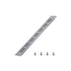 Aicosineg Air Vents Aluminum Alloy Air Vents Small Rectangle Air Grilles Square Ventilation Grilles Louvered Grill Cover for Walls Ceilings Kitchen Sink Wardrobe Shoes Cabinets Silver 11.81x1.97in view 1