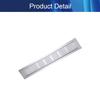 Aicosineg Air Vents Aluminum Alloy Air Vents Small Rectangle Air Grilles Square Ventilation Grilles Louvered Grill Cover for Walls Ceilings Kitchen Sink Wardrobe Shoes Cabinets Silver 11.81x1.97in view 4
