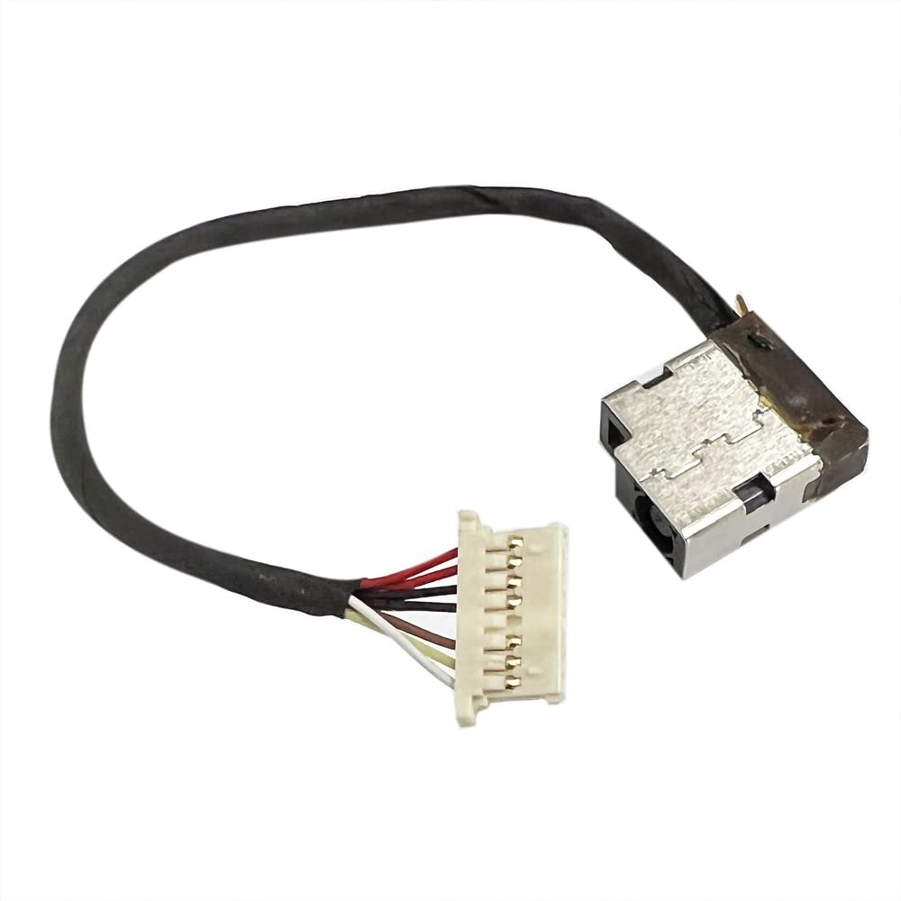 DC in Power Jack Cable Charging Port Socket Replacement for HP 240 G4 G5 G6,245 G4 G5, 250 255 G4 799736-F57 799736-S57 799736-T57 799736-Y57 812681-001 813945-001 938292-001 L20475-001