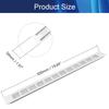Aicosineg Sliver Aluminum Alloy Air Vent Small Rectangle Ventilation Grille Louvered Grill Cover for Kitchen Sink Wardrobe Shoes Cabinet (1Pcs 19.69'' x 1.97'' (L x W)) view 2