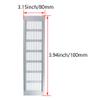 Aicosineg Aluminum Alloy Air Vents Small Rectangle Ventilation Grille Square Air Grilles Registers Louvered Grill Cover for Kitchen Sink Wardrobe Shoes Cabinet Walls Silver(2Pcs 11.81x3.15in (L x W)) view 3