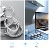 12 Pack Cable Clips, Znben Cord Organizer Holder Adhesive Cable Management Charger Wire Holder Clips for Desk, Home, Office, Car, Cubicle, Nightstand Black view 2