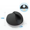 12 Pack Cable Clips, Znben Cord Organizer Holder Adhesive Cable Management Charger Wire Holder Clips for Desk, Home, Office, Car, Cubicle, Nightstand Black view 3