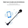 Alishaday Mini Microphone Mini Notebook Mic 3.5 mm Socket Notebook Microphone, Compatible for PC Laptop Notebook (1 Piece/Black) view 4