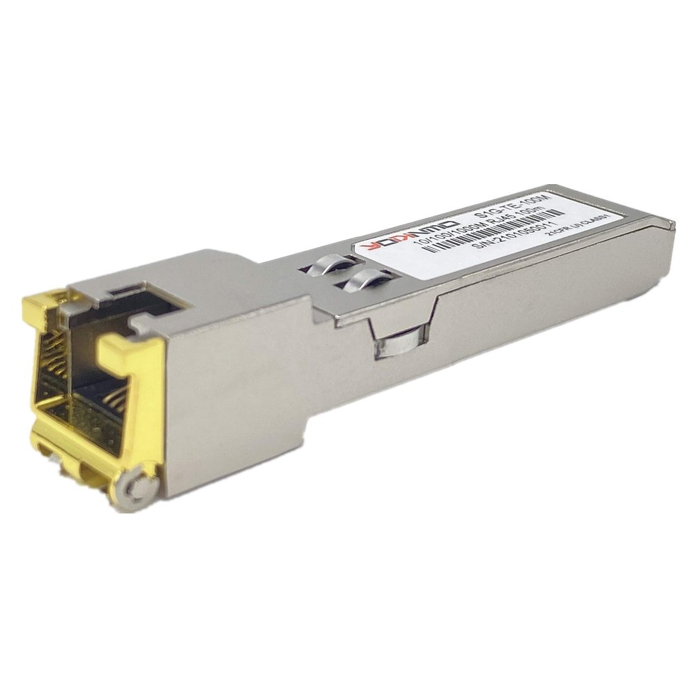 10/100/1000BASE-T SFP Compatible with Juniper SFP-1GE-FE-E-T Category 5 Copper Wire 100M
