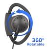 2 Pack ArrowMax AEH2000-M9 Earhook Headset Earpiece with Mic Compatible with Motorola Radios APX 8000 APX 7000 APX 4000 XPR 7350e XPR 7550 XPR 7580e APX6000 APX8000 XPR7550 XPR7550e APX 6000 XPR 7550e view 3