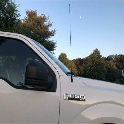 31" Long Whip Black Antenna Replacement Mast Power Radio AM/FM for Ford F-150 2009-2021 Pickup (Pick-up) Truck
