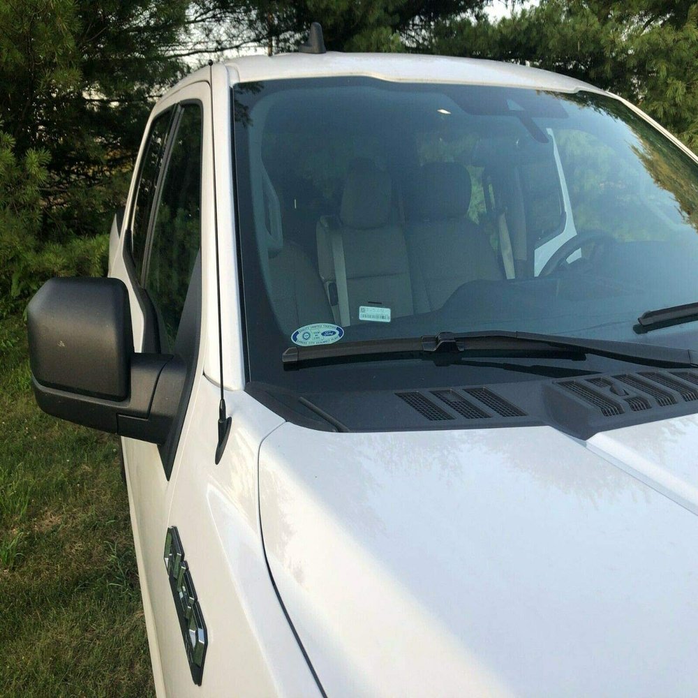15" inch Black Stainless Antenna Replacement Mast Power Radio for Ford F-150 2009-2021 Pickup (Pick-up) Truck
