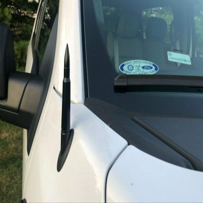 4.25 inch Short Black Stubby Antenna Replacement Mast Power AM/FM for Ford F-150 2009-2021 Pickup (Pick-up) Truck