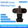2K Webcam, 2021 Upgraded Full HD Web Camera for Computer with Privacy Cover, USB Web cam with Microphone Auto Focus webcams for Teaching, Online Conference, Video Calling Plug& Play view 2