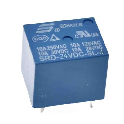 5PCS Relays SRD-05VDC-SL-C SRD-12VDC-SL-C SRD-24VDC-SL-C SRD-05VDC-SL-A SRD-12VDC-SL-A SRD-24VDC-SL-A 10A Power Relay (SRD-24VDC-SL-A-4Pin)