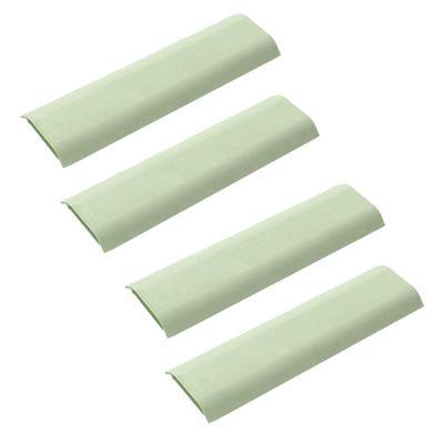 Cable Concealer Cord Cover, Airlxf 4 PCS Self-Adhesive Wall Cable Covers with 8 PCS Double-side Tapes for TV Computer Office Theater (4PCS Green)