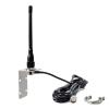 UAYESOK Small VHF Marine Antenna 159V Stubby Boat Antenna W/16.4ft RG-58 coaxial Cable, L-Mount Bracket, Easy to Install view 1