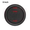 ADUCI 2Pcs 5 6 8 Inch Woofer Speaker Passive Radiator Sponge Edge Diaphragm Auxiliary Strengthen Bass Vibration Membrane (Color : 6 Inch) view 4