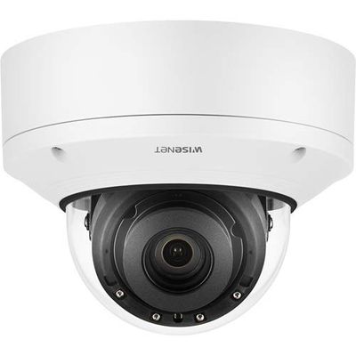 Hanwha Techwin XND-8081REV 5MP IR WDR PoE Extender Network Dome Camera with 3.9~9.4mm (2.4X) Motorized varifocal Lens, RJ45 Connection