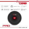 DS18 PRO-GM6.4B Loudspeaker - 6.5", Midrange, Red Aluminum Bullet, 480W Max, 4 Ohms,1.5" Kapton VC Premium Quality Audio Door Speakers for Car or Truck Stereo Sound System (1 Speaker) (Renewed) view 2