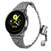 AISPORTS Compatible for Samsung Galaxy Watch 5/5 Pro Band for Women, 20mm Slim Bling Glitter Diamond Metal Bracelet Replacement Band for Galaxy Watch 6/6 Classic/4/4 Classic/3 41mm/Active2/Active/42mm view 1