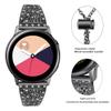 AISPORTS Compatible for Samsung Galaxy Watch 5/5 Pro Band for Women, 20mm Slim Bling Glitter Diamond Metal Bracelet Replacement Band for Galaxy Watch 6/6 Classic/4/4 Classic/3 41mm/Active2/Active/42mm view 3