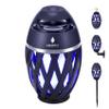 ANERIMST Unique Gifts for Men, Outdoor Bluetooth Speaker Waterproof Wireless with Torch LED Light, Birthday Gift for Boyfriend Him Dad, Cool for Garden, Patio, Outside (Blue Light) view 1