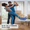 LENRUE Bluetooth Speaker, Wireless Portable Speaker with Loud Stereo Sound, Rich Bass, 12-Hour Playtime, Built-in Mic. Perfect for iPhone, Samsung and More (Blue) view 2