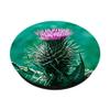 Pretty Scottish Thistle Flower Design Celtic Scotland Symbol PopSockets PopGrip: Swappable Grip for Phones & Tablets view 2