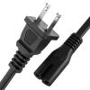 TPLTECH 8ft 2 Prong Power Cord for Xbox Series S/X, Xbox One S/X, PS5, PS4, Samsung TV, HP Printer view 1