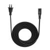 TPLTECH 8ft 2 Prong Power Cord for Xbox Series S/X, Xbox One S/X, PS5, PS4, Samsung TV, HP Printer view 3