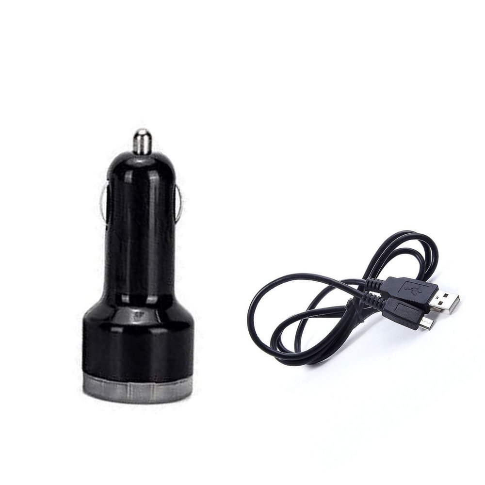 Car Charger+ USB Cord for Verizon Ellipsis 8 4g LTE, Ellipsis 8 HD 4g LTE Tablet
