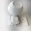 3D Cabin Plug Mount Bracket Holder Holster Compatible with Apple HomePod Mini Siri White view 4