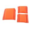 Qinlorgo Camera Insert Bag, Nylon + Velvet DSLR Camera Bag Camera Protect Bag Camera Purse Camera Sleeve 24x12x18cm for SLR Camera Professionals(Orange) view 3