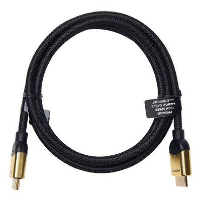 Blackweb BWA19AV007 Premium 4K HDR HDMI Cable, 6' Black