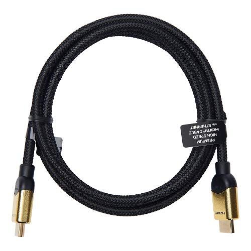 Blackweb BWA19AV007 Premium 4K HDR HDMI Cable, 6' Black
