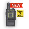 Klein Electronics Blackbox-PocketPlus Compact 2-Way Radio, 16 Channels, 1.5 Watts Output, UHF Frequency 400-470 Mhz, Only 0.5" Thin, Includes Compander, PC Programmable, Voice Prompt, VOX Function view 2