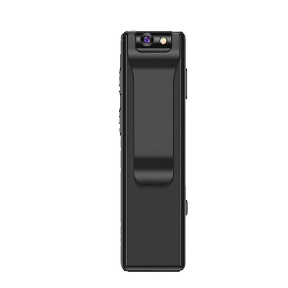 Hd 1080p Mini Camera Portable Digital Video Recorder Body Camera Night Vision Recorder Miniature Magnet Camcorder (Black)
