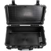 Eylar 22" Carry-On Travel Roller Gear, Camera, Drones, Tools, Equipment Hard Case Waterproof with Foam Black view 4