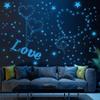 1120 Pcs Glow in The Dark Stars for Ceiling, Glowing Space and Moon Decals Universe Stickers for Kids Excellent Gifts for Boys Girls Nursery Bedroom Living Room Birthday Gift Room Decor view 2