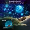 1120 Pcs Glow in The Dark Stars for Ceiling, Glowing Space and Moon Decals Universe Stickers for Kids Excellent Gifts for Boys Girls Nursery Bedroom Living Room Birthday Gift Room Decor view 3