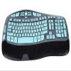 CaseBuy Keyboard Cover for Logitech K350 & MK550, Ultra Thin Protector, Mint view 2