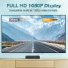 Region Free DVD Player for Smart TV 1080P HDMI DVD Player with USB Input, Compact CD DVD Players Support PAL/NTSC, HDMI & AV Cable and Remote Control view 3