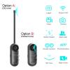Hidden Spy Camera, 1080P WiFi Mini Camera Portable Wireless Security Cameras with 2 Lenses Motion Detection Night Vision Remote View for Home Surveillance Video Recorder Covert Nanny Cam(2021 Design) view 2
