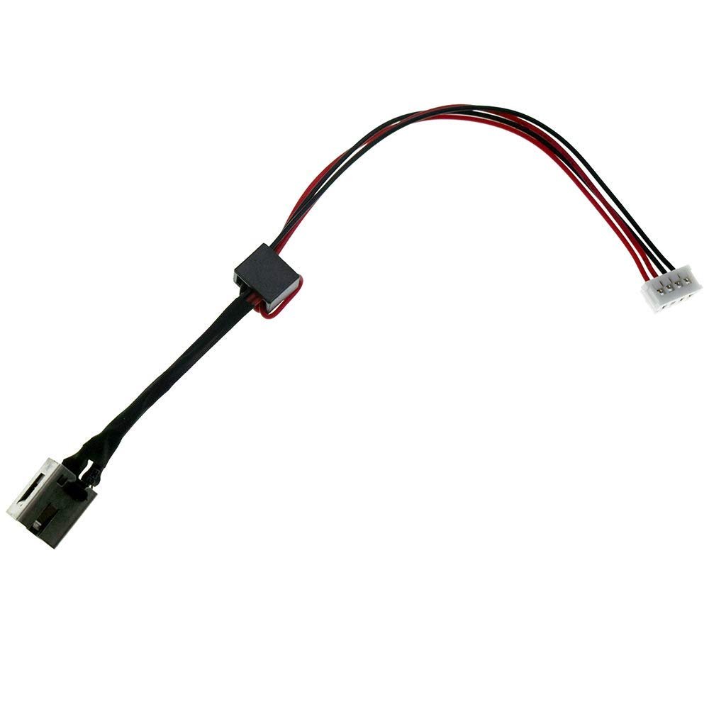 New DC Power Jack with Cable Harness Compatible for Satellite C50 C55 C55D C50-A C50-D C55-A C55D-A C55T-A C55DT-A S955 L955 Series