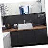 DOITOOL Closet Dresser Black Cabinet Knobs 12pcs Aluminum Alloy Drawer Pulls Square Drawer Knobs Cabinet Knobs for Home Office Kitchen Cupboard Dresser DIY Black Cabinet Pulls Closet Drawers view 4