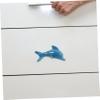 DOITOOL 2pcs European Style Cabinet Handle Ceramic Grips Solid Durable for Kitchen Furniture view 4